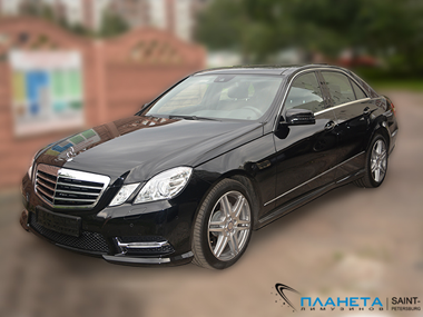 ������ - MERCEDES BENZ W212 BLACK